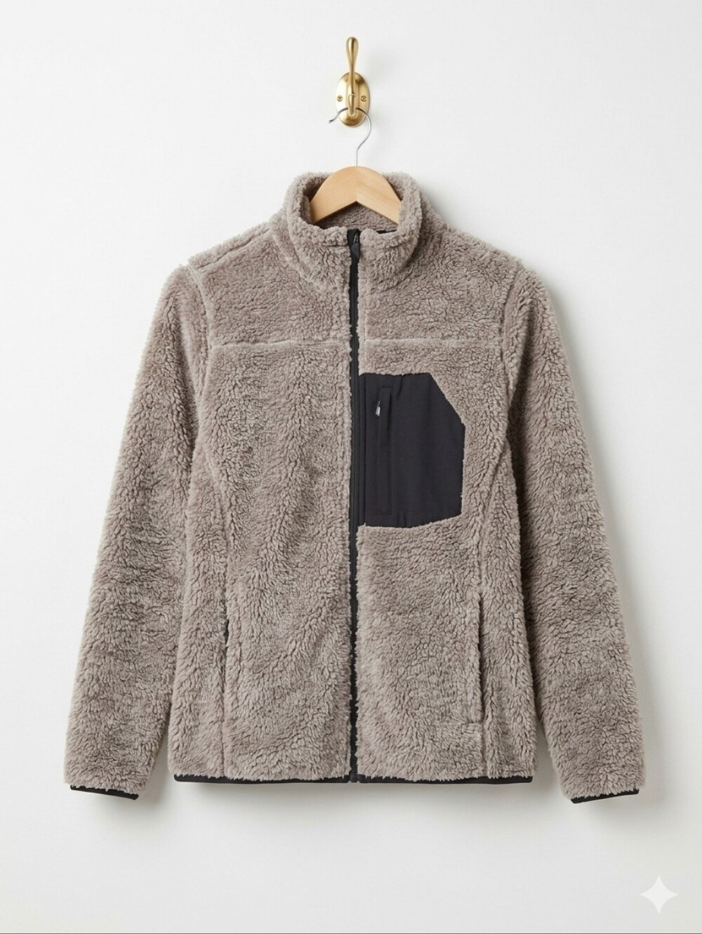 Athlux Sherpa Full Zip Jacket Small